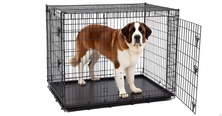 54-Inch XXL Dog Crate | One-Person Setup | Giant Breed Crate
