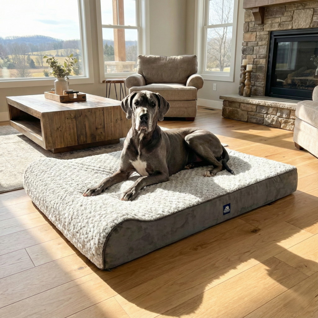Ultra-High Density Orthopedic Dog Bed for 54” Crates | 10-Year Warranty