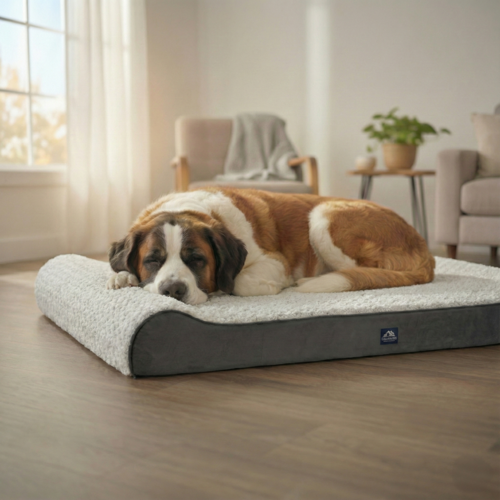 Ultra-High Density Orthopedic Dog Bed for 54” Crates | 10-Year Warranty
