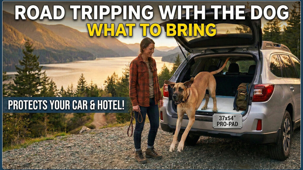 Road Tripping With a Dog? Here's What You Need to Pack