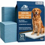 XL 30x36 extra large dog pee pad package, 30 count, for large dogs