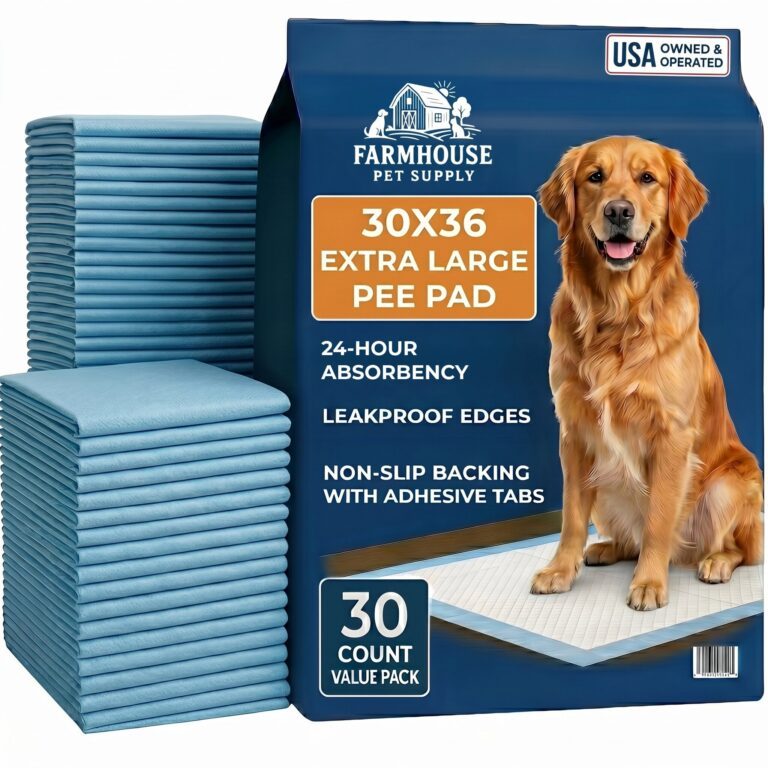 XL 30x36 extra large dog pee pad package, 30 count, for large dogs